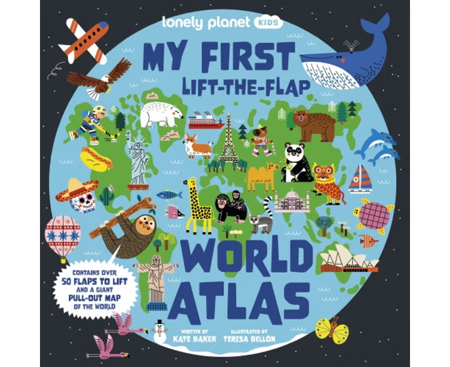 My First Lift-the-Flap World Atlas by Lonely Planet