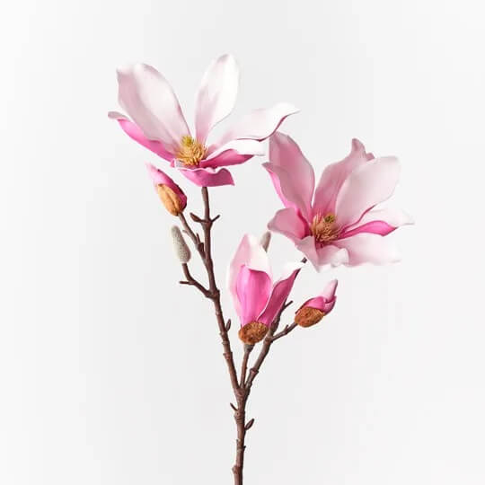Magnolia Japanese Spray | Premium Artificial Flower Stem - Artificial Flowers & Greenery