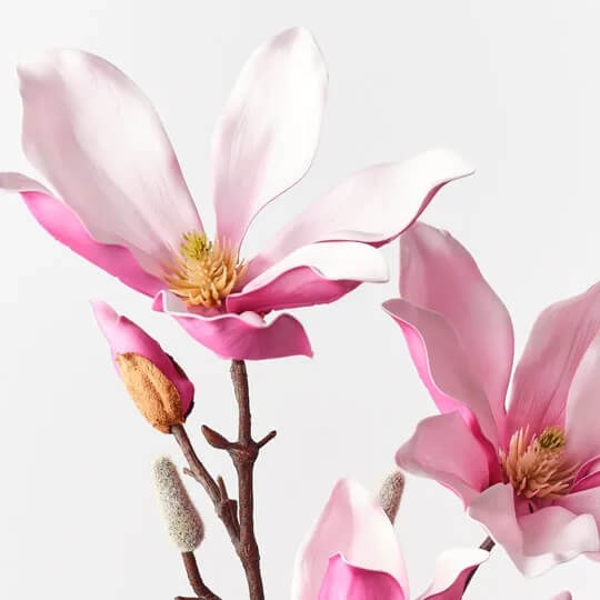 Magnolia Japanese Spray | Premium Artificial Flower Stem - Artificial Flowers & Greenery