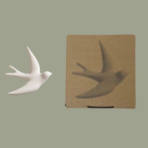 Monochromic French Ceramics - The Swallow (Volage) - Art