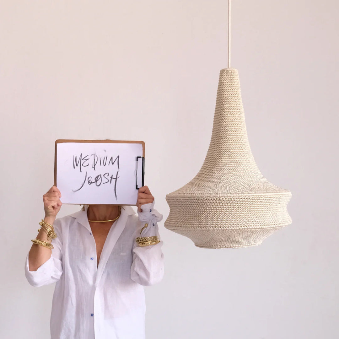 Moroccan Pendant Light in Marrakech Blush - Lighting