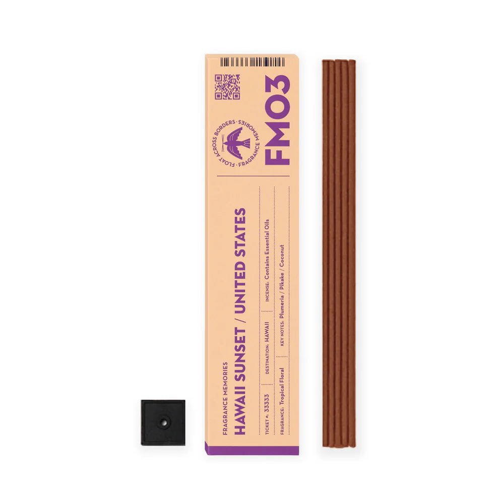 Nippon Kodo Fragrance Memories Incense - Hawaii Sunset / USA - Incense