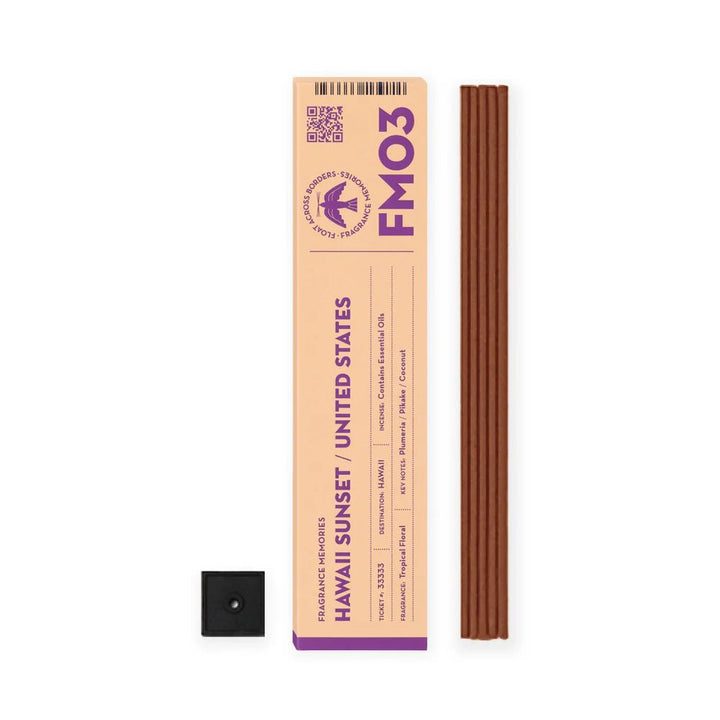 Nippon Kodo Fragrance Memories Incense - Hawaii Sunset / USA - Incense