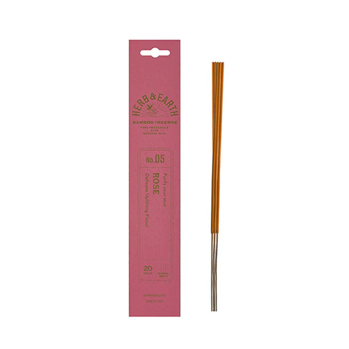 Nippon Kodo Herb & Earth Incense - Rose - Incense