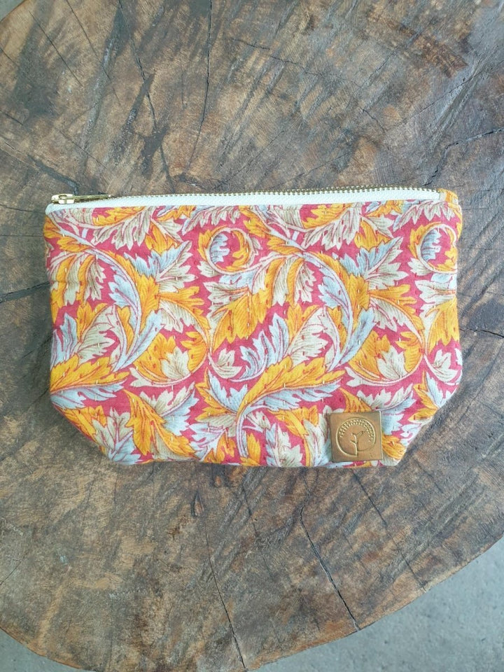 Offspring Project - Bollywood Fabric Beauty Bag - Fabric Purse
