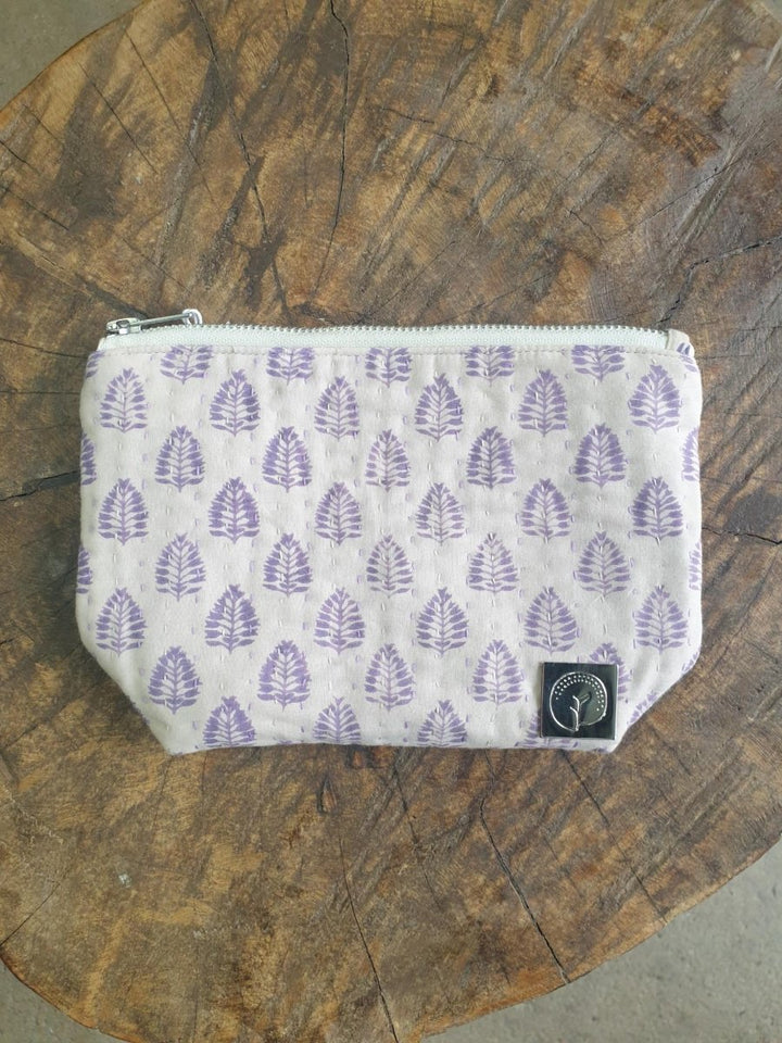 Offspring Project - Bollywood Fabric Beauty Bag - Fabric Purse