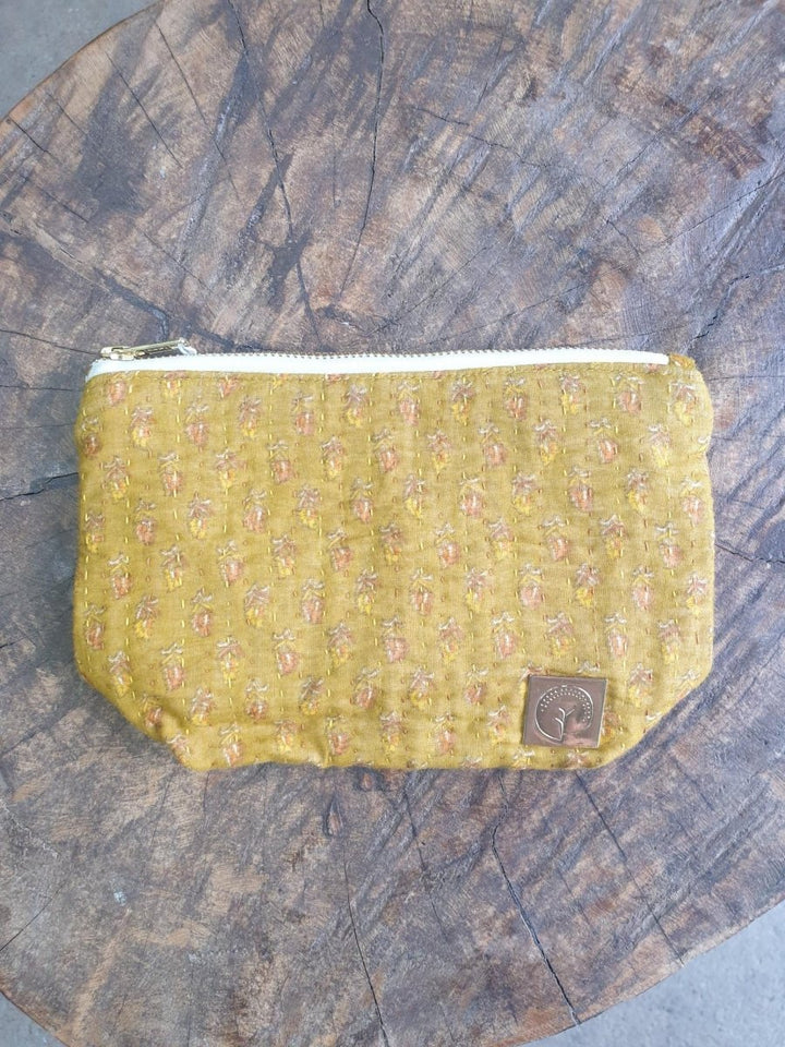 Offspring Project - Bollywood Fabric Beauty Bag - Fabric Purse