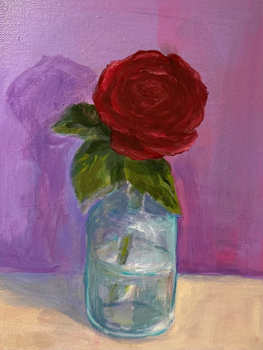 Original Artwork - Big Red by Art Dove - Art