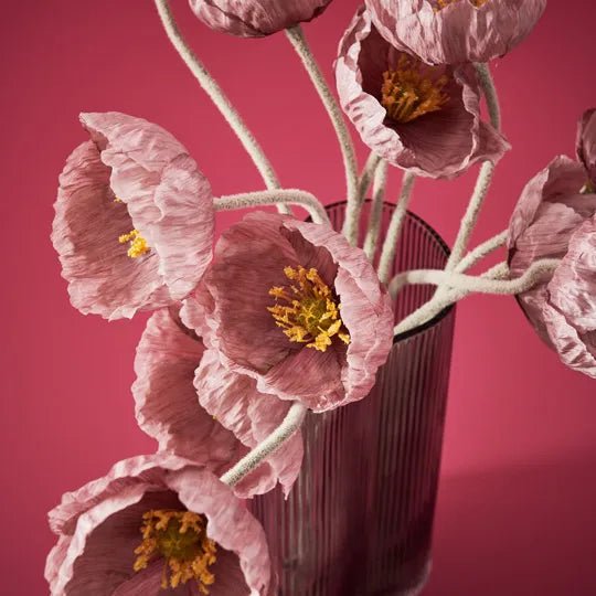 Poppy Iceland | Premium Artifical Flower Stem by Floral Interiors - Artificial Flowers & Greenery