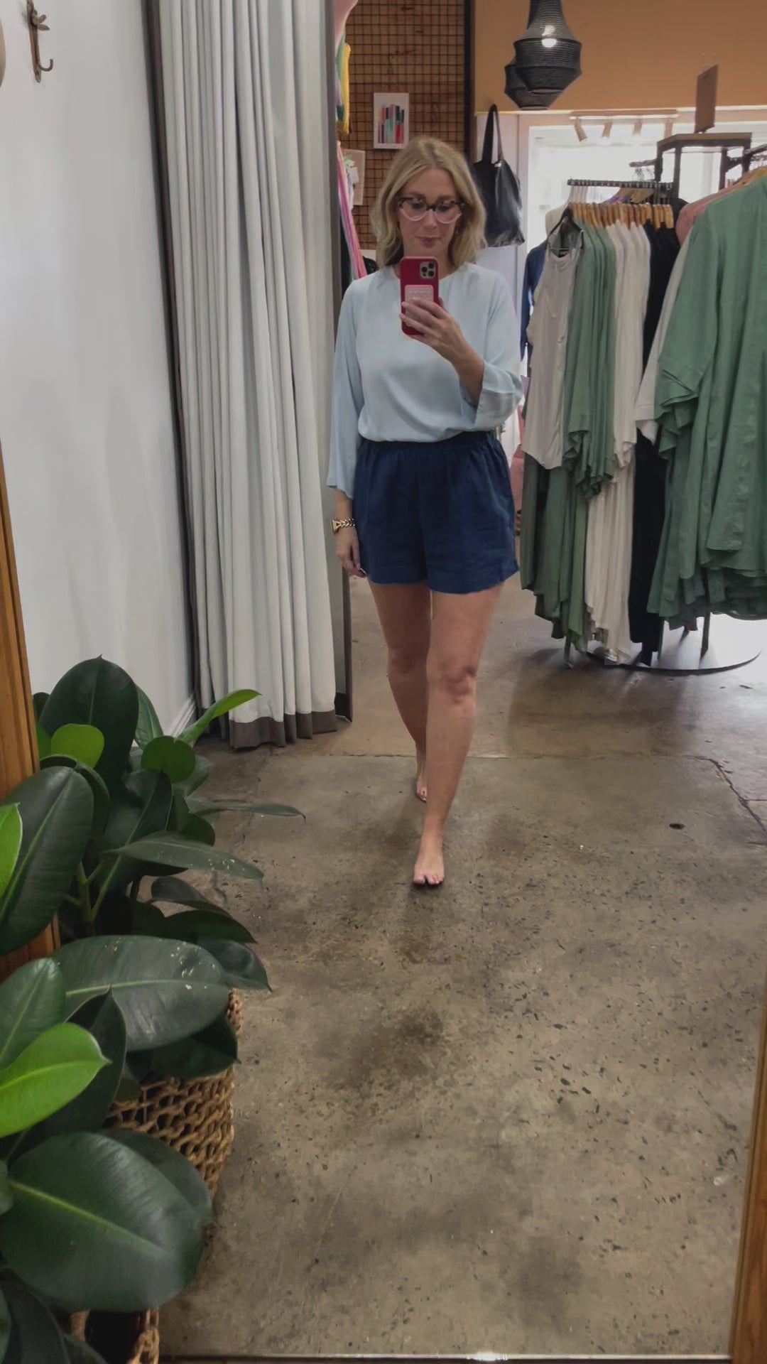 Bamboo Long Sleeve T-Shirt - Baby Blue