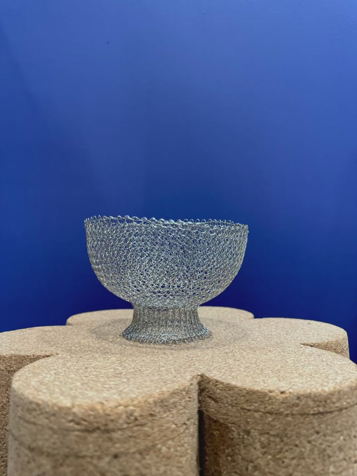 Hand Crochet Wire Baskets