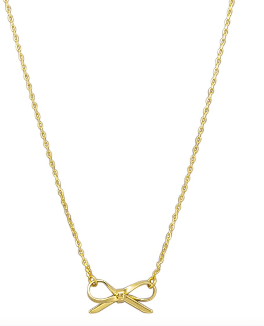 Ribbon Bow Necklace by Tiger Tree - Jewellery