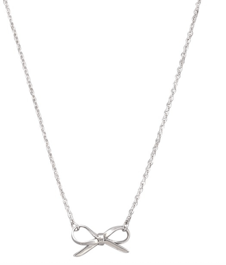 Ribbon Bow Necklace by Tiger Tree - Jewellery