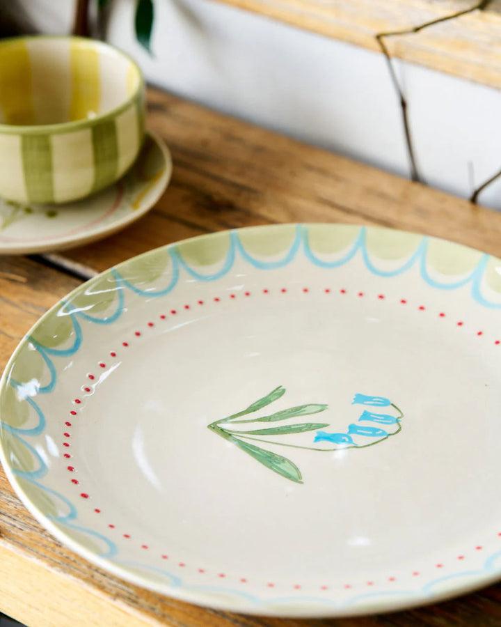 Robert Gordon - June's Garden Cake Plate in Blue Bell - Ceramic Mug