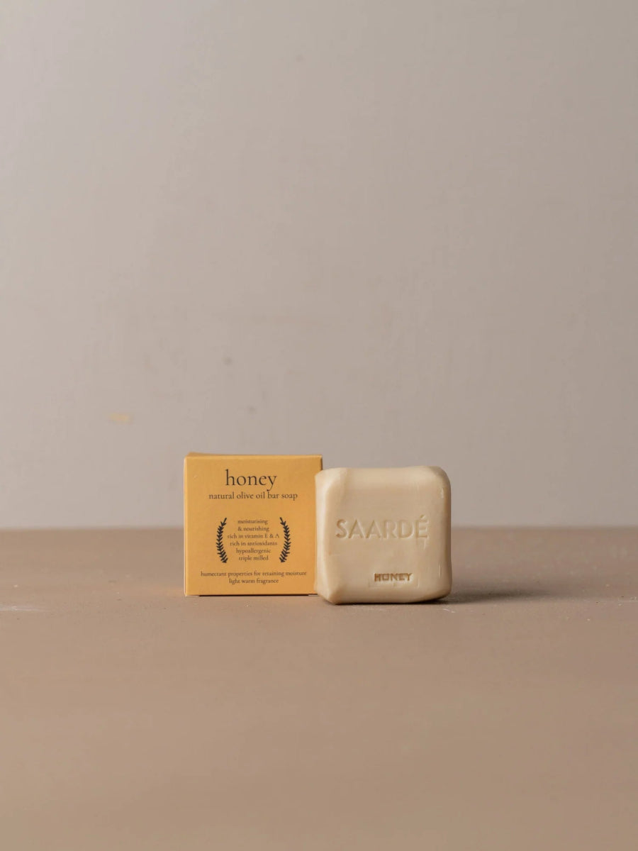 Saarde Olive Oil Soap in Honey - Bar Soap