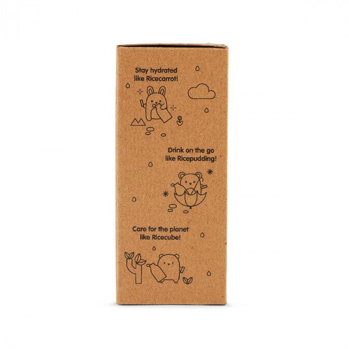 Noodoll Stainless Steel Water Bottle - Ricebamboo Panda - Drinkware