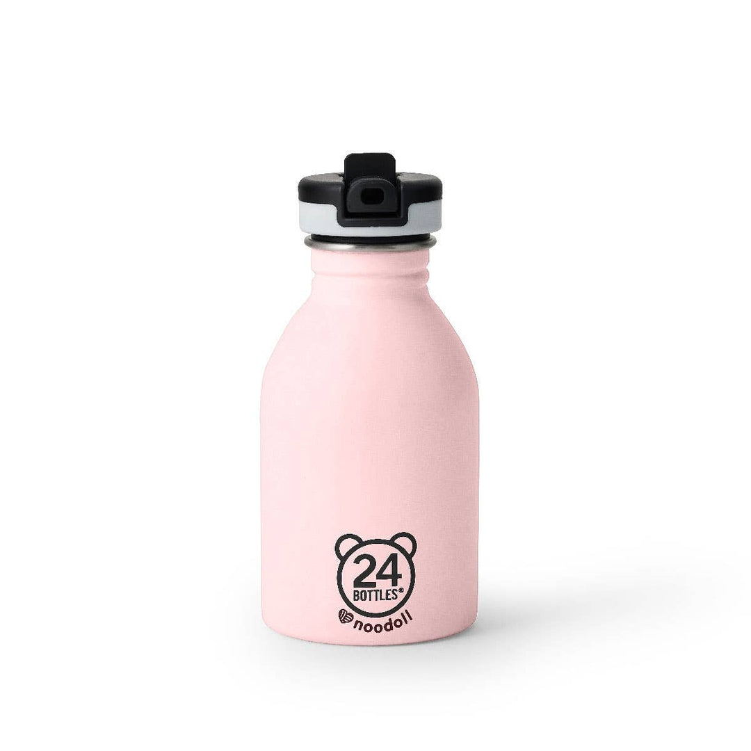 Noodoll Stainless Steel Water Bottle - Ricecarrot Rabbit in Pink - Drinkware