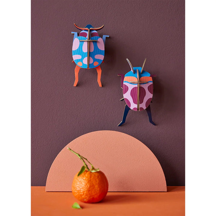 Studio Roof Wall Art: Beetles - Coccinelle Couple - For the wall