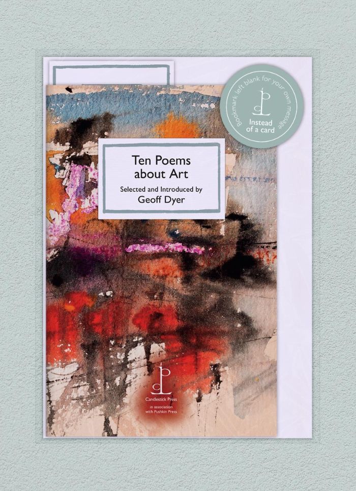 Ten Poems about Art | Geoff Dyer - Book