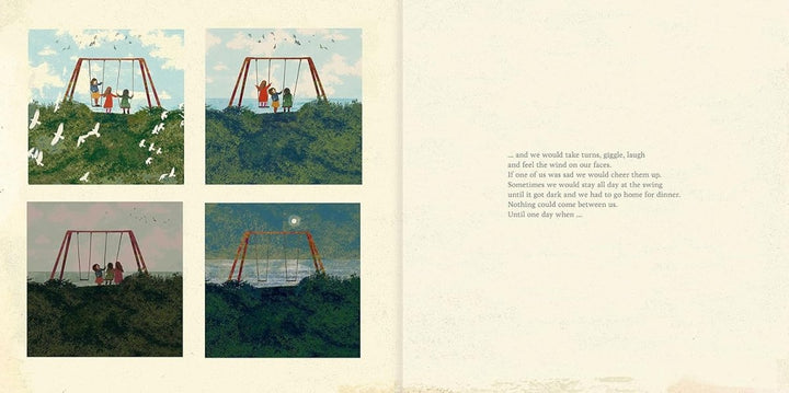 The Swing by Britta Teckentrup - Book