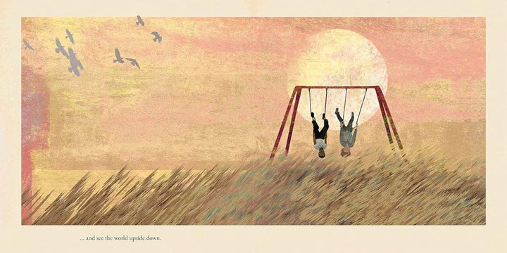The Swing by Britta Teckentrup - Book