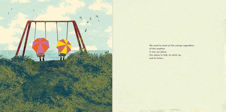 The Swing by Britta Teckentrup - Book