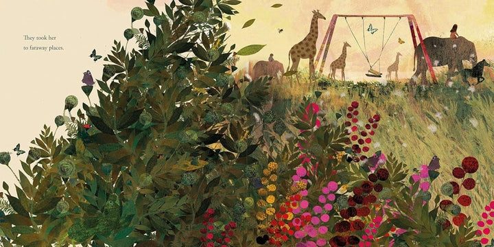 The Swing by Britta Teckentrup - Book