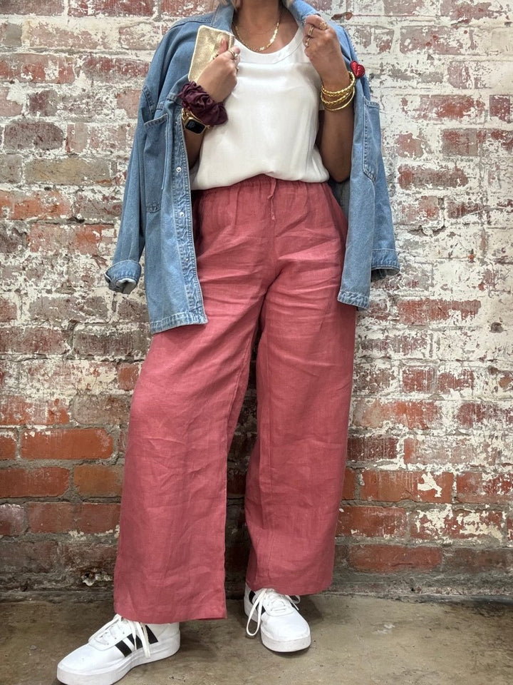 The Weekender Bundle - Bamboo Tee + Linen Pant - Bundles