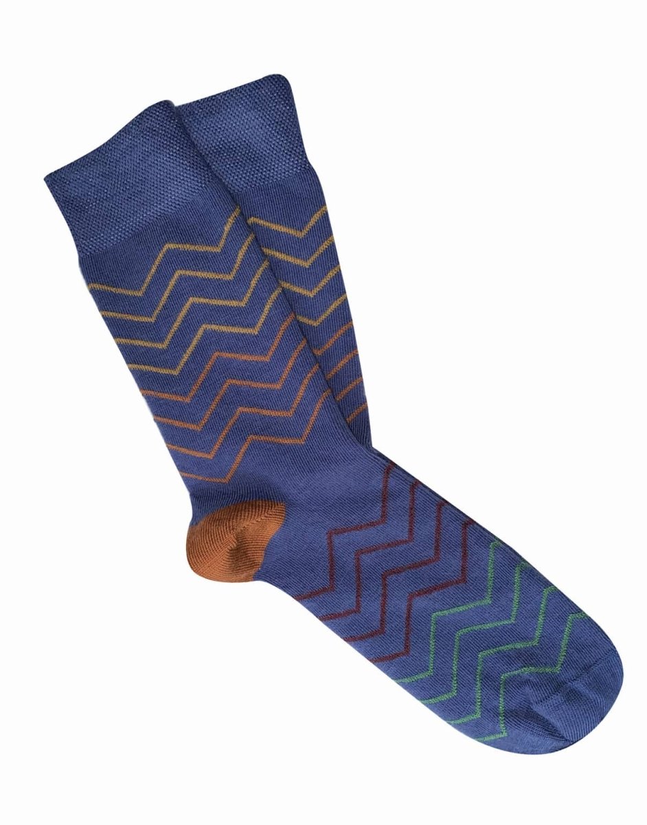 Tightology Merino Wool Socks - Waves-Tightology-Socks-Jade and May