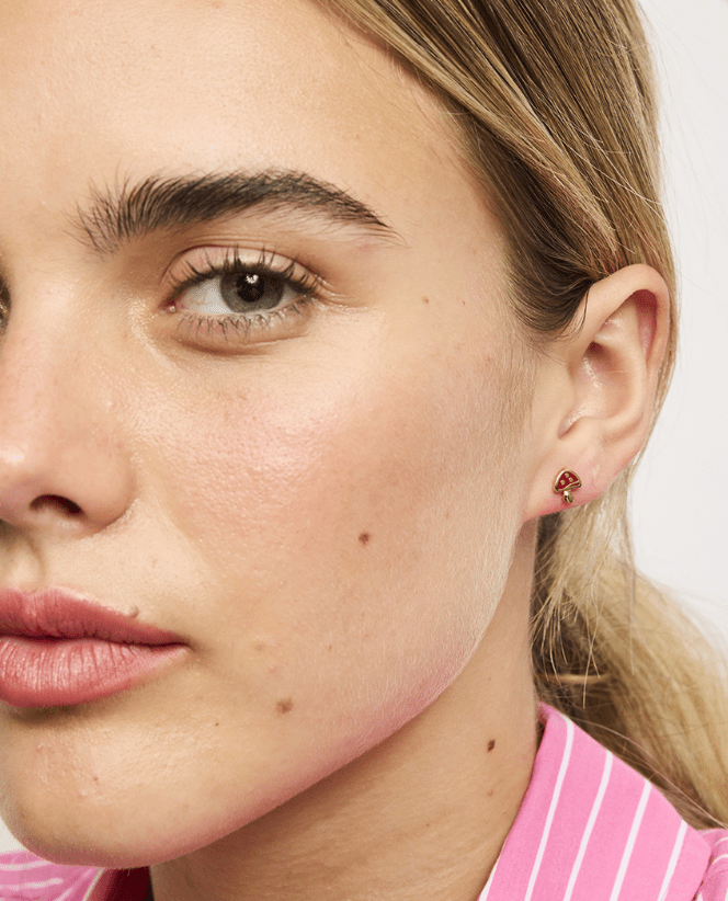 Toad Stud Earrings by Tiger Tree - Jewellery