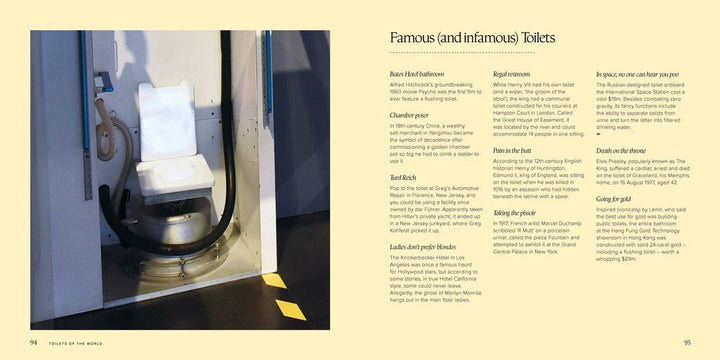 Toilets of the World 100 Strange and Spectacular Thrones, Commodes, Loos, and Latrines - Book