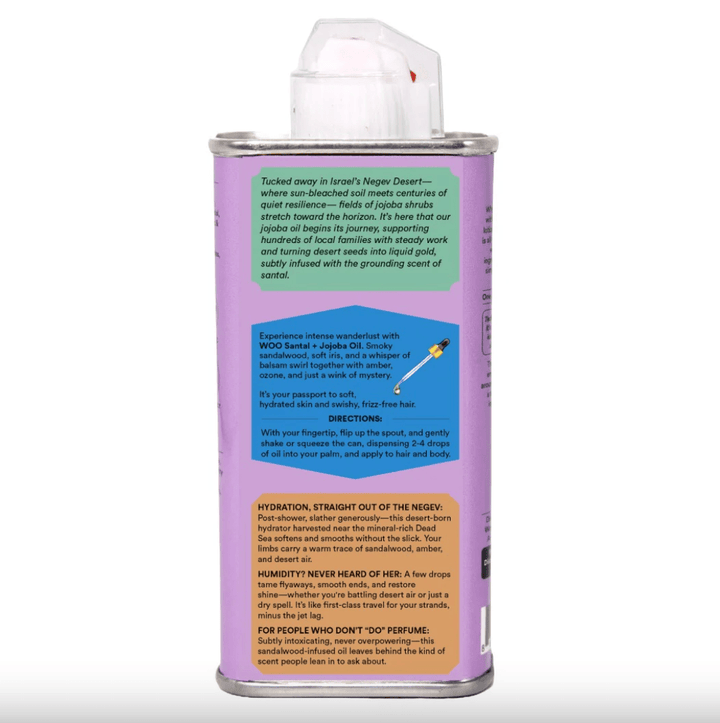 World of Oils - Santal & Jojoba Oil - Bath and Body