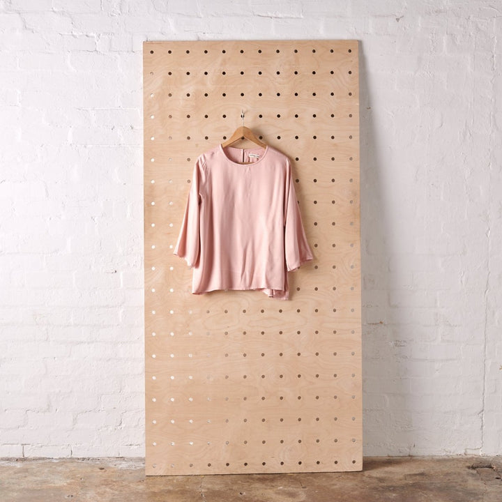 Bamboo Long Sleeve Top in Pink - Separates