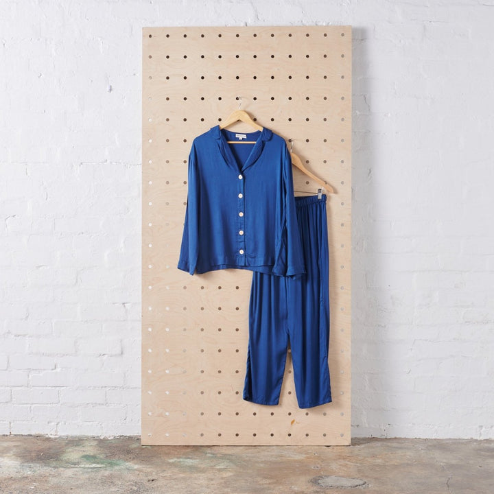 Bamboo Pyjama - Classic Set in Navy - Pyjamas