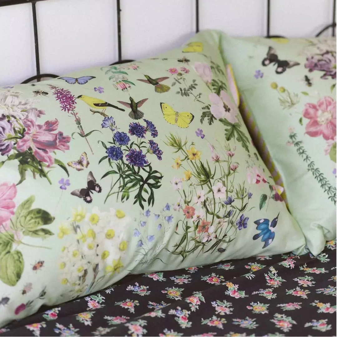 Busy Garden Pillowcase Set | Lazybones Australia - Pillow Case