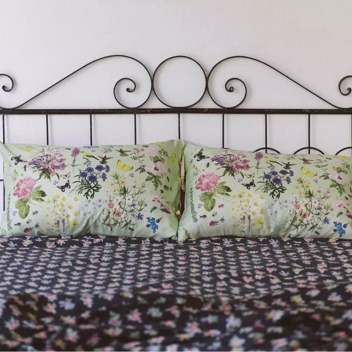 Busy Garden Pillowcase Set | Lazybones Australia - Pillow Case