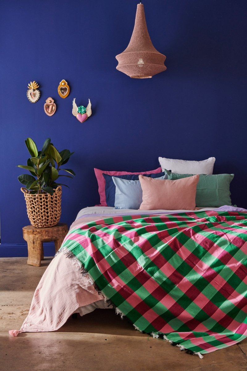 Checkered Tablecloth | 100% Cotton - Tablecloth