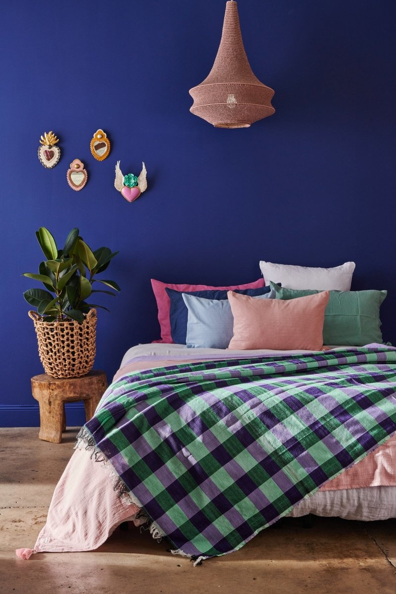 Checkered Tablecloth | 100% Cotton - Tablecloth