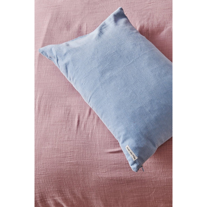 Colourful Cushion - Baby Blue Cord - Cushion Cover