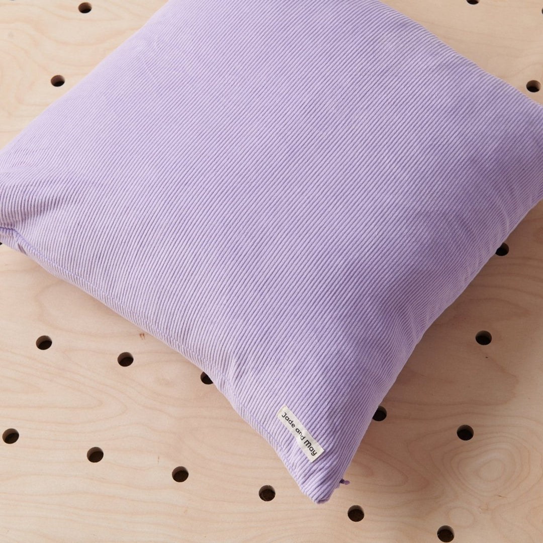 Colourful Cushion - Purple Cord - Cushion Cover