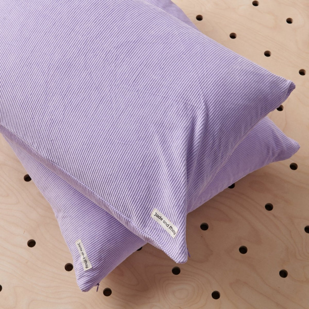 Colourful Cushion - Purple Cord - Cushion Cover