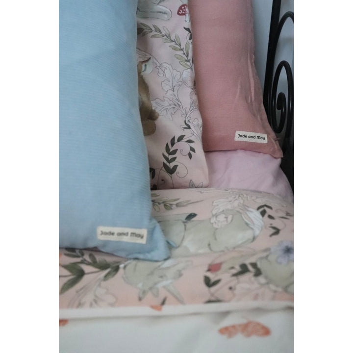 Colourful Cushion - Baby Blue Cord - Cushion Cover