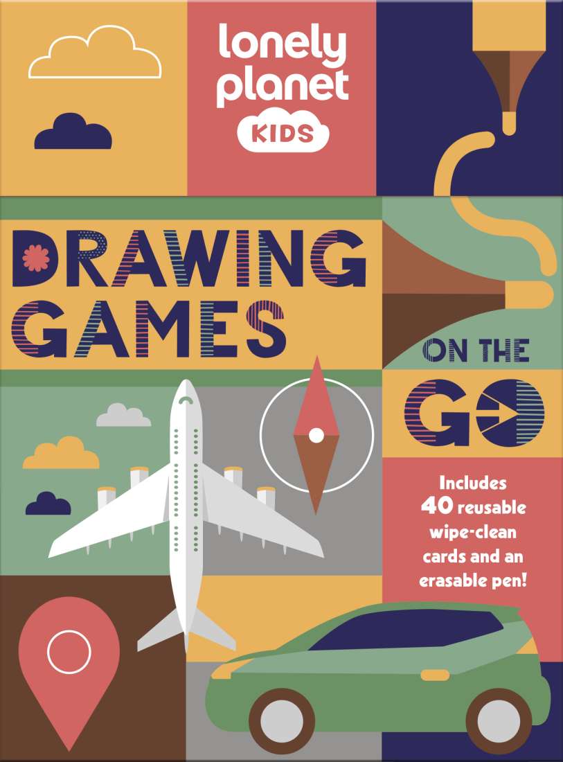 Drawing Games on the Go | Lonely Planet Kids-Book-Book-Jade and May