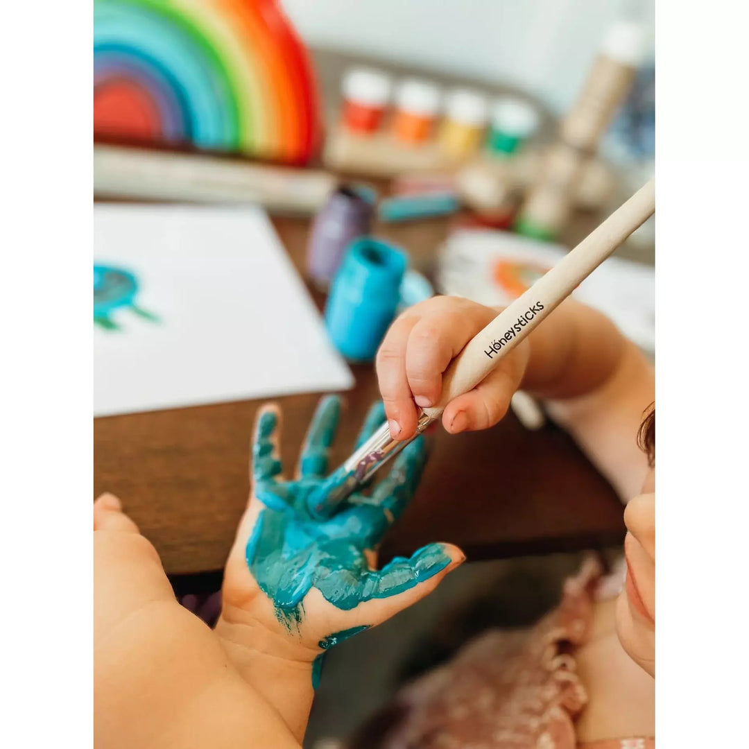 Honeysticks Jumbo Paint Brush Set | Kids Art Supplies - Kids Art Supplies