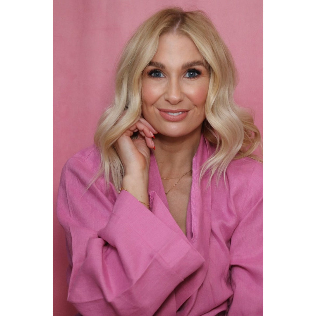 Linen Bathrobe - Fuchsia - Bathrobe