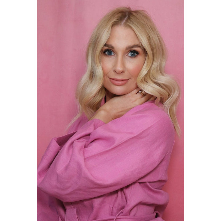 Linen Bathrobe - Fuchsia - Bathrobe