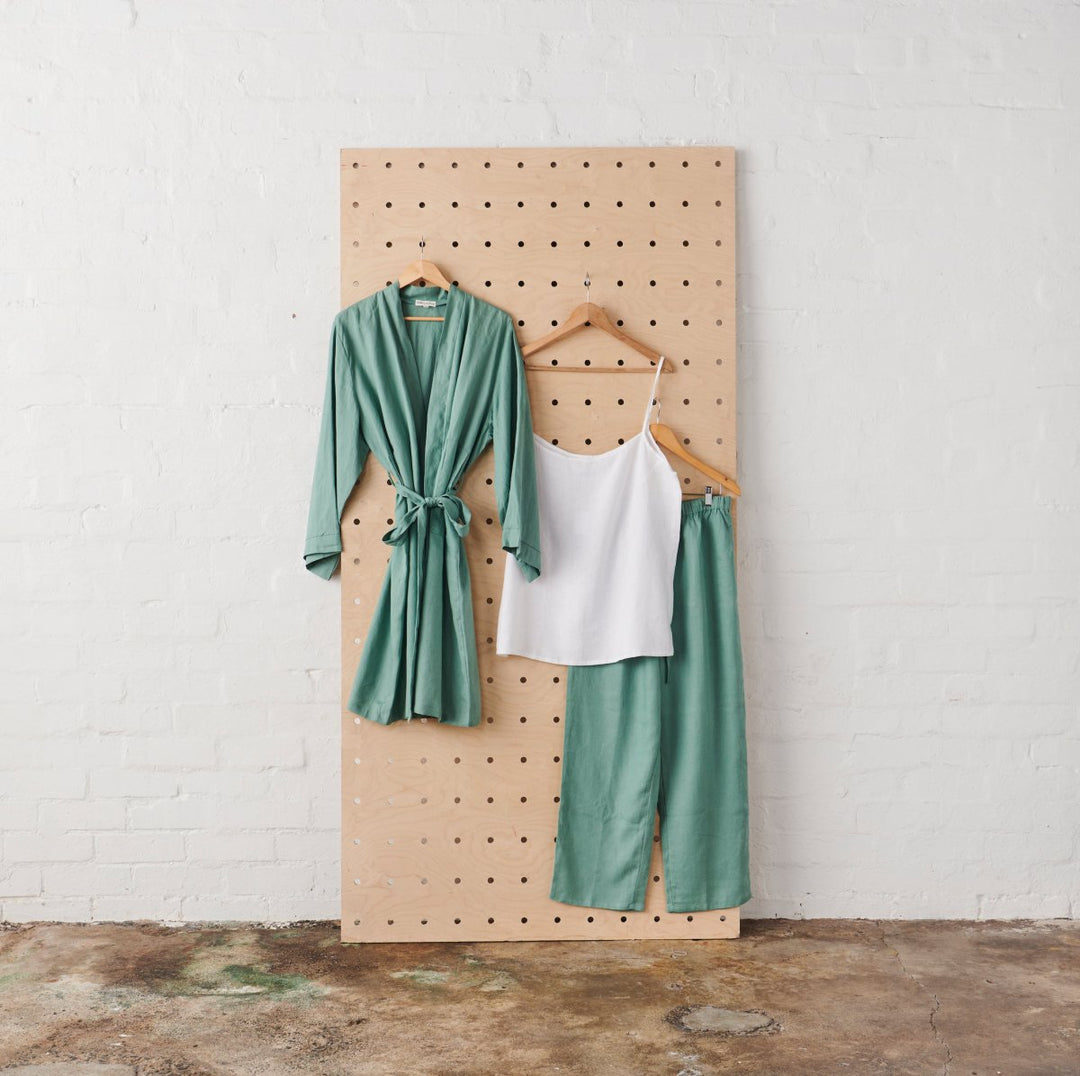 Linen Bundle - Sage Green & White Set-Jade and May-Bundles-Jade and May