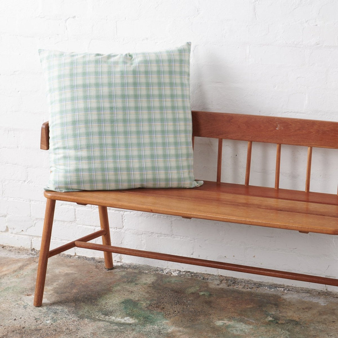 European Pillowcase - Honeydew Melon Check - Pillowcase