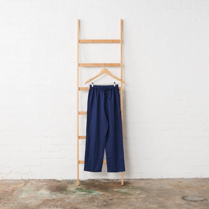 Linen Pyjama Pant - Navy - Pyjamas