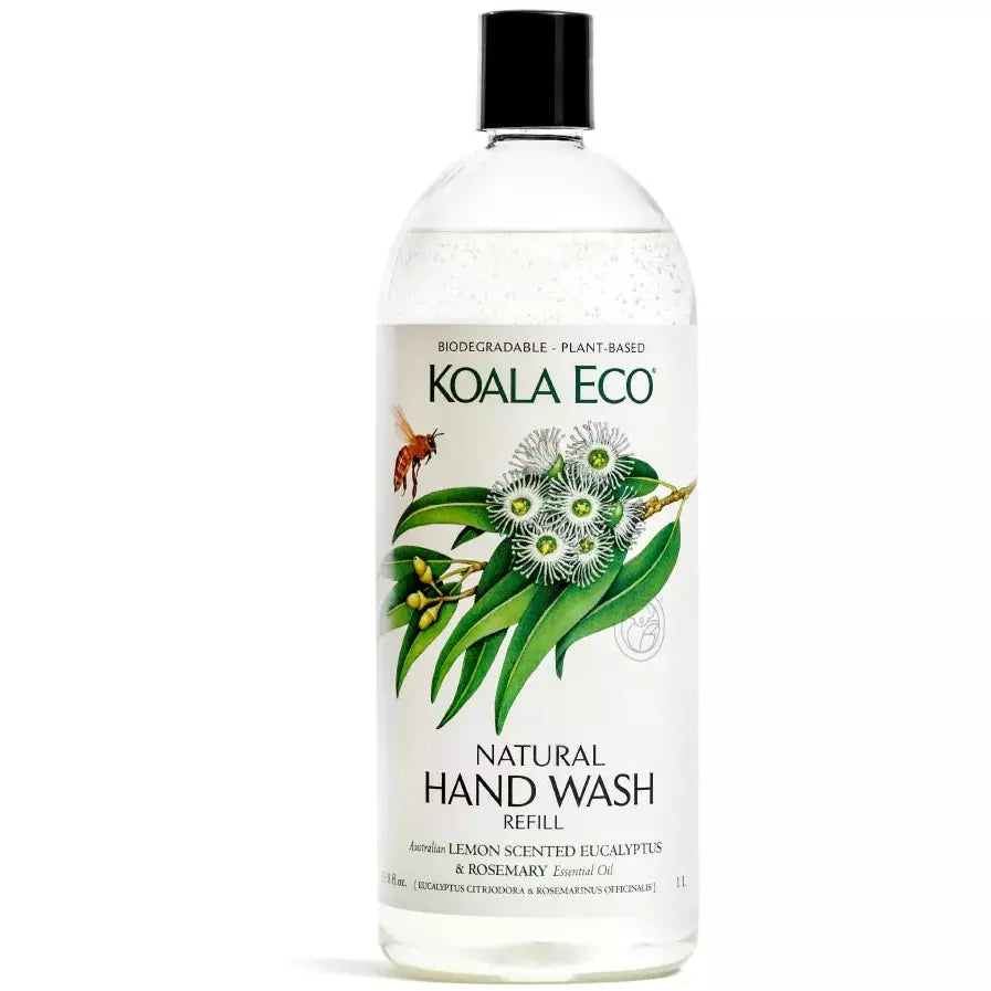 Koala Eco Natural Hand Wash - Lemon Scented Eucalyptus & Rosemary - Bath and Body